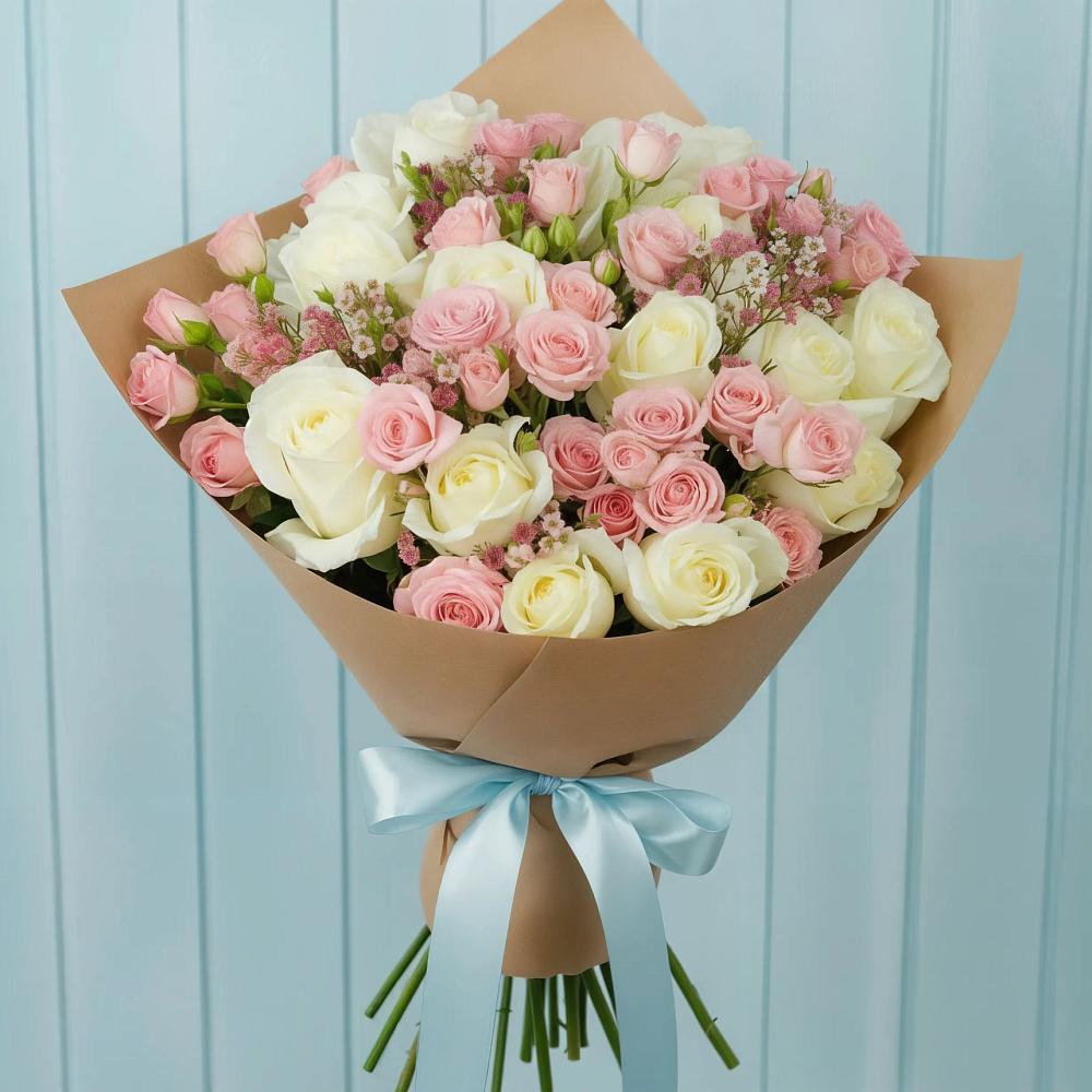 Букет цветов из: Розы в Урмарах