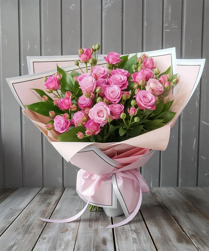 Букет Розовый кустик в Урмарах