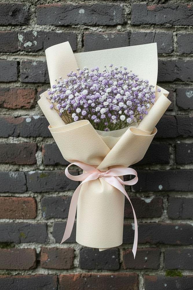 Букет цветов из: Гипсофила в Урмарах