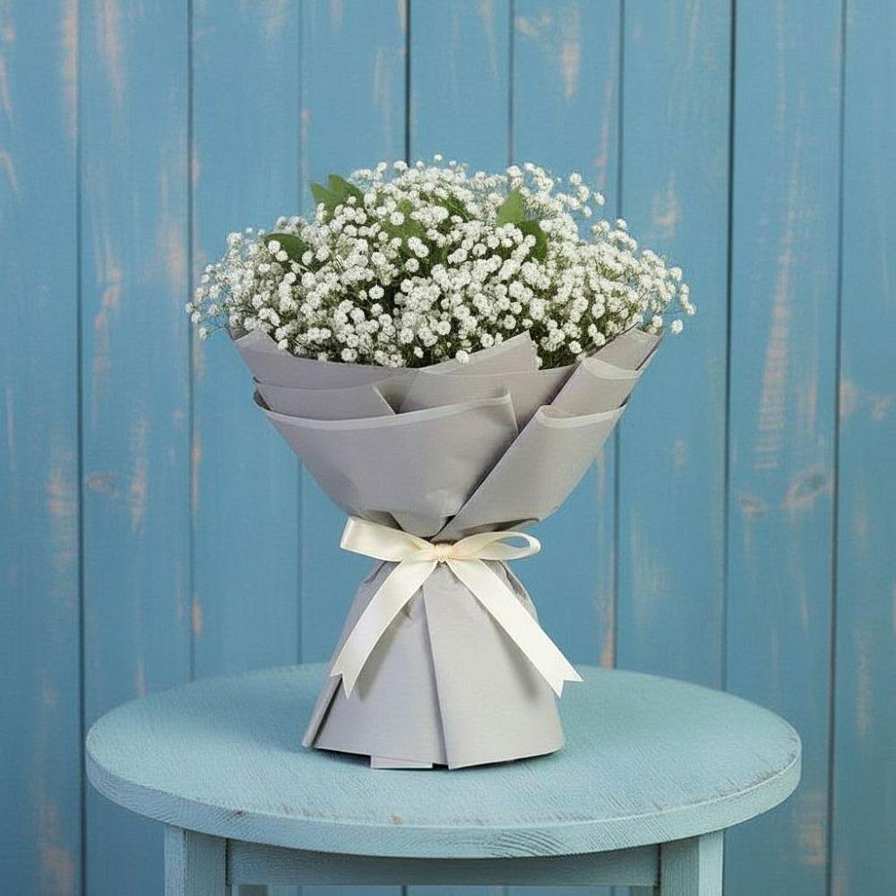 Букет цветов из: Гипсофила в Урмарах