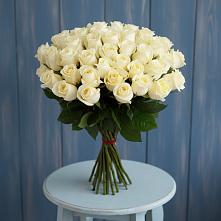 Букет 51 Белая роза Эдлесс Лав #REPLACE_PRED# Урмарах