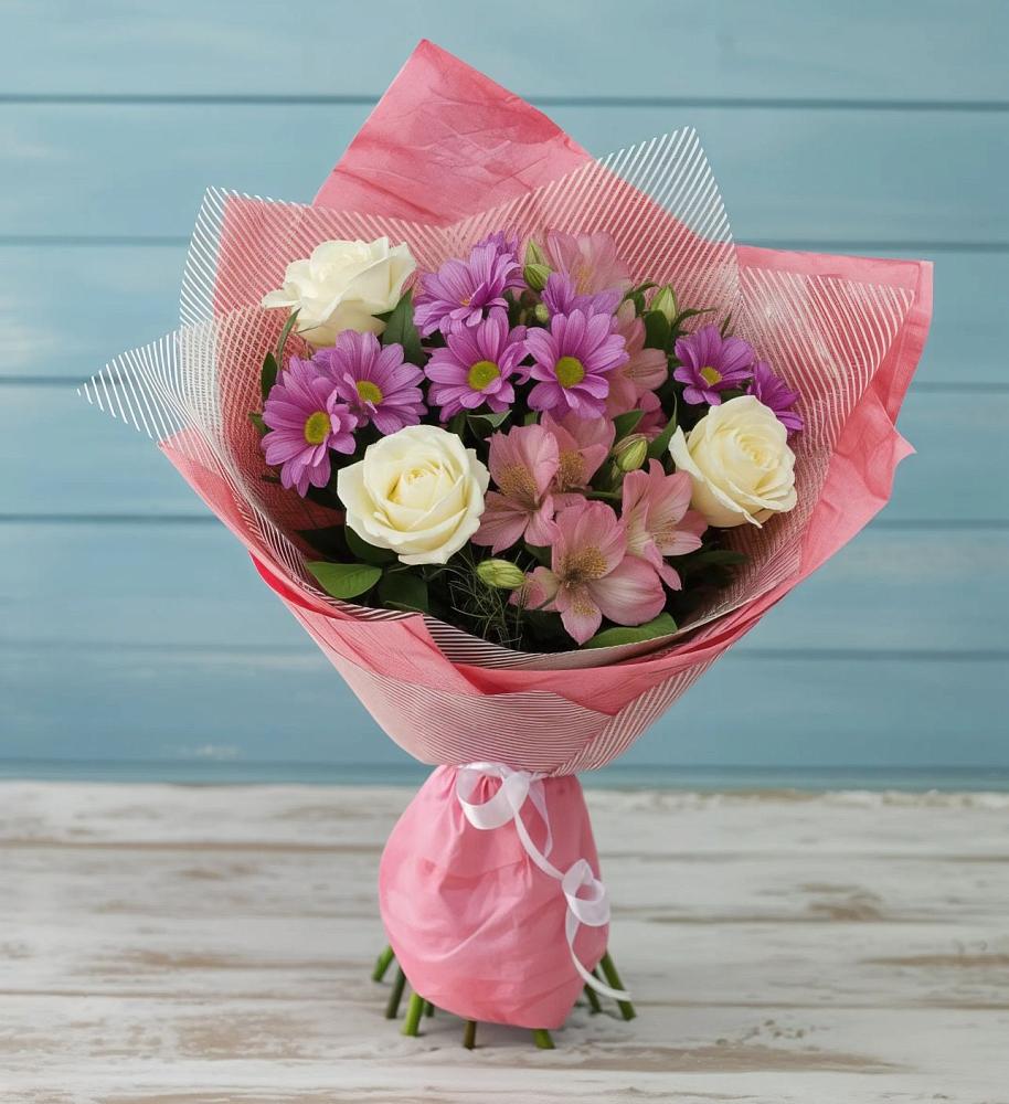 Букет цветов из: Герберы в Урмарах