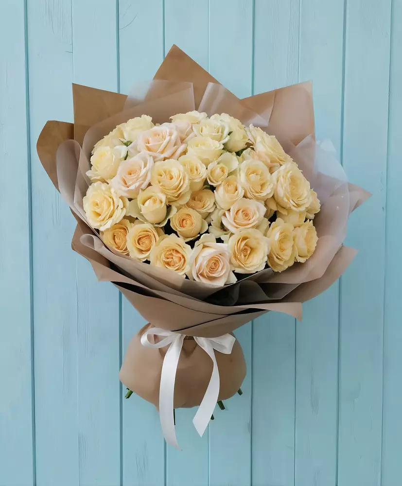 Букет Кремовое облако в Урмарах