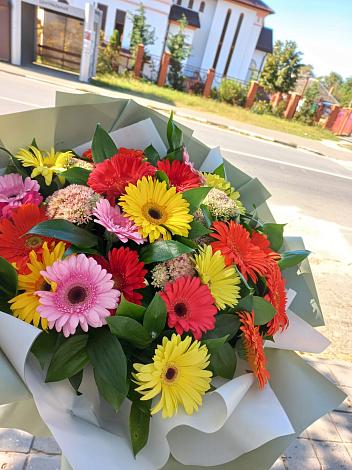 Букет цветов из: Герберы в Урмарах